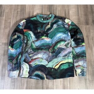 SCOTCH &SODA SWEATSHIRT LOOSE FIT ABSTRACT PRINT Sweatshirt Mens small 179900